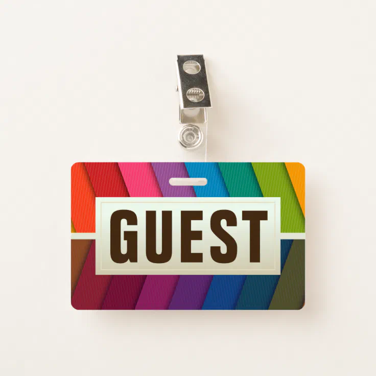 Guest Id Card